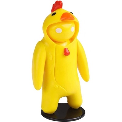 PMI Екшън фигура P. M. I. Games: Gang Beasts - Yellow Chicken Kigurumi, 11 cm (GB6000D)