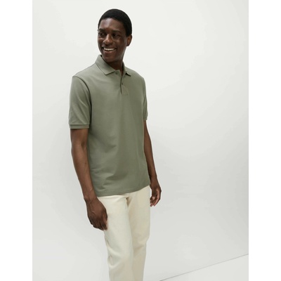 Marks & Spencer Поло The Ultimate Pique Marks & Spencer зелено Marks & Spencer | Zelen | МЪЖЕ | XXXL REG
