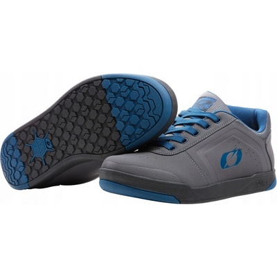 Oneal Pinned Pro Flat Pedal Shoe grey/blue