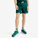 Decathlon pánske plátené šortky zelené