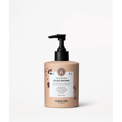 Maria Nila Tónovací maska Color Refresh Beige Brown 7.23 300 ml
