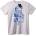NOONEBRAND Тениска Аркадна Игра - L, White