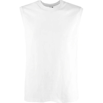 Fruit of the loom pánské tričko bez rukávů bílé – Zboží Mobilmania