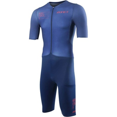 Zone3 Aeroforce X II Short Sleeve Trisuit Navy pánský