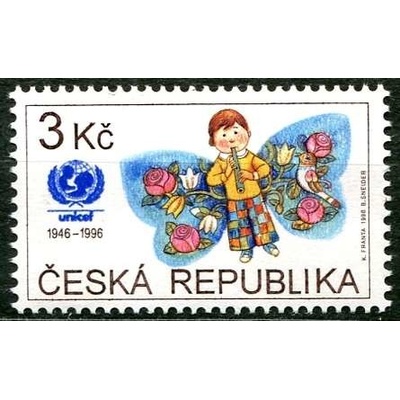 Česká pošta (1996) č. 121 ** (3 Kč) - ČR - UNICEF