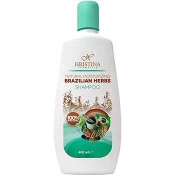 Hristina přírodní hydratační šampon Brazilské bylinky 400 ml