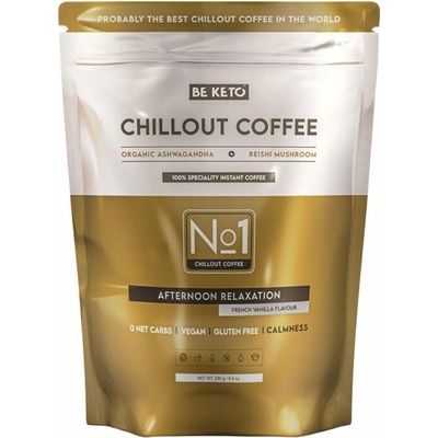 BeKeto Instantná káva Chillout French Vanilla 250 g