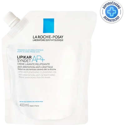 La Roche Posay Lipikar Syndet AP+ krémový sprchový gel proti podráždění náplň 400 ml – Hledejceny.cz