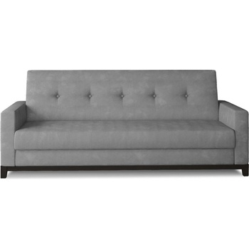 Eltap Светлосив кадифен разтегателен диван с място за съхранение 216 cm Selene - ELTAP (Sel_18_WW)