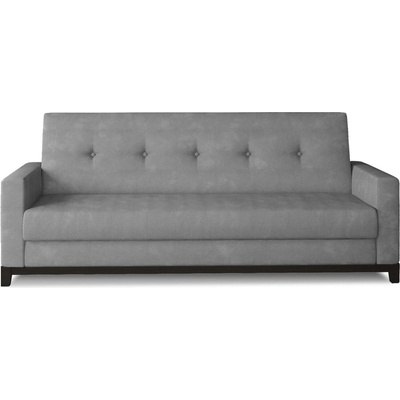 Eltap Светлосив кадифен разтегателен диван с място за съхранение 216 cm Selene - ELTAP (Sel_18_WW)