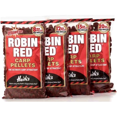 Dynamite Baits Pelety Robin Red 900 g 12 mm