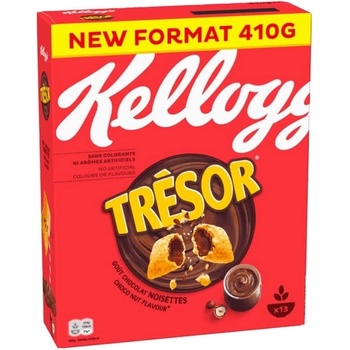 Kellogg's Зърнена закуска Kellogg's Tresor - Choco Nut, 410 g (1100007610)