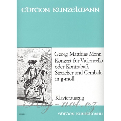 Koncert g mol pre violončelo alebo kontrabas / violončelo alebo klavír