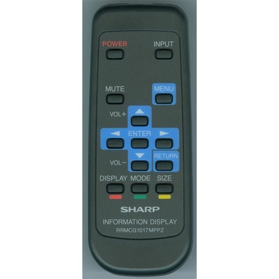 съвместим SHARP RRMCG1017MPPZ - съвместимо дистанционно управление на марката General (RRMCG1017MPPZ)