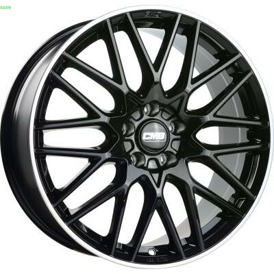 Cms C25 8.5x20 5x112 ET34.5 black polished rim