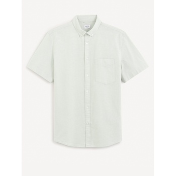Celio Светлозелена обикновена риза Celio Daxfordmc Celio | Zelen | МЪЖЕ | S