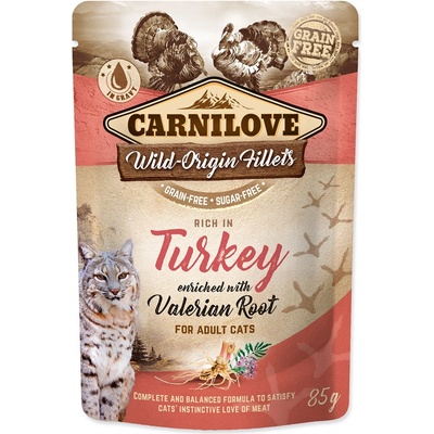 CARNILOVE Wild-Origin Fillets Adult turkey 85 g