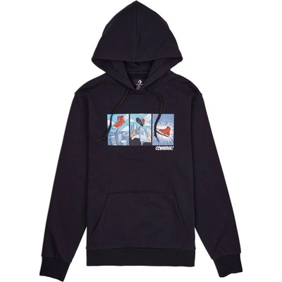 Converse mikina COMIC GRAPHIC Hoodie černá