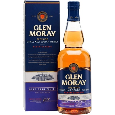 Glen Moray Portcask 0,7 l 40% (holá láhev)