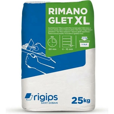 Omítka sádrová Rigips Rimano GLET XL 25kg