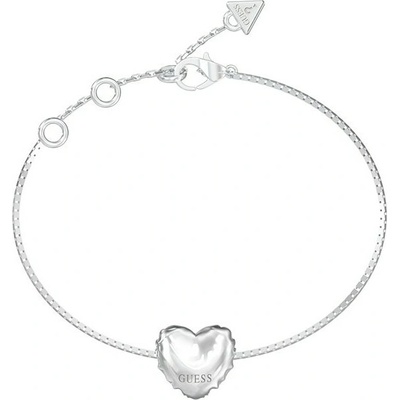 Guess Dámský náramek Srdíčko Iconique JUBB05542JWRH 21 cm