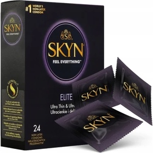 SKYN 24 бр. Нелатексови тънки презервативи Skyn Elite в кутия