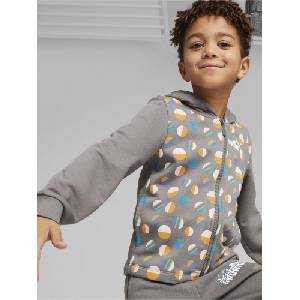 PUMA Суитшърт ESS+ SUMMER CAMP Full-Zip Hoodie TR