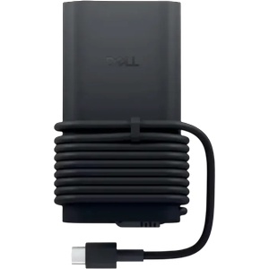 Dell 100W USB-C AC Adapter - зарядно за лаптоп 100W, USB-C, EU кабел 1 m (450-BFJH)