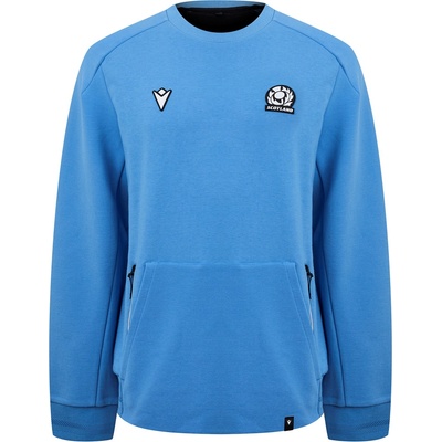 Macron Блуза Macron Scotland Rugby Union Training Sweatshirt 2024 Adults - Navy