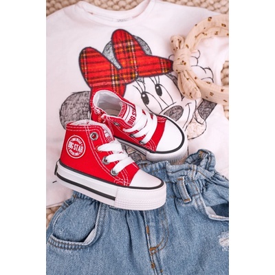Big Star Shoes red biela svetlomodrá červená