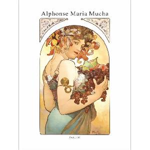  Принт Fruit, Алфонс Муха - репродукция (Print1065)