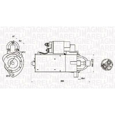 Startér MAGNETI MARELLI 063721423010