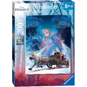 Image 1 of Ravensburger Пъзел Ravensburger от 200 XXL части - Магическата гора в Замръзналото кралство 2 (12865)
