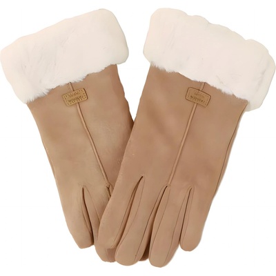 HARAHU Дамски ръкавици di-38938 - Бежова kp38938 (di-38938)