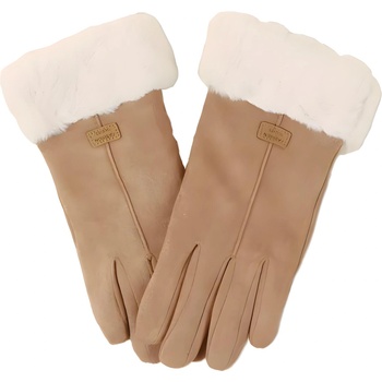 HARAHU Дамски ръкавици di-38938 - Бежова kp38938 (di-38938)