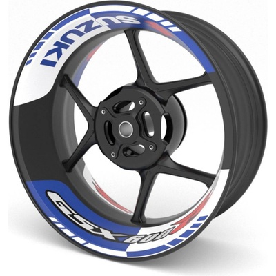 M-Style dvoudílné polepy na kola SUZUKI GSX-R 600