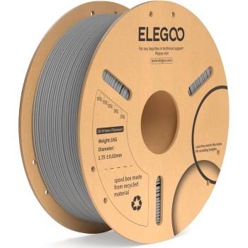 Elegoo PLA+ -1.75mm-1KG-Cardboard Spool-Grey (50.203.0050)