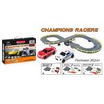 Babyhome Детска състезателна писта с колички Champions Racers (362 см, 1: 43)
