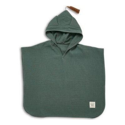 Funnababy Mušelínové pončo Ivy Green