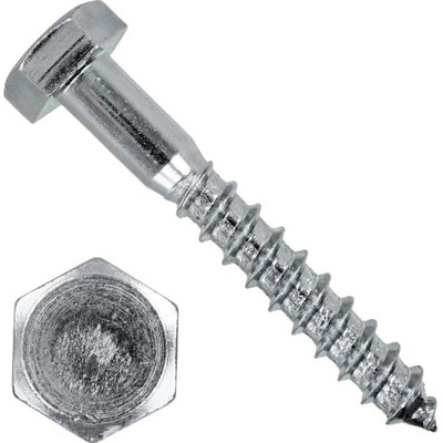 Skrutka podstavcová DIN 571 6x140 Zn