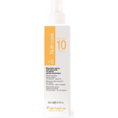 Fanola Nourishing 10 Action Restructuring Spray Hair Mask 200 ml
