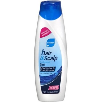 Xpel Medipure Hair & Scalp 2in1 šampon proti lupům 400 ml