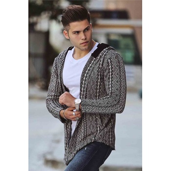 Madmext Мъжка жилетка 1622 - Сива 289848 (289848_Сив)