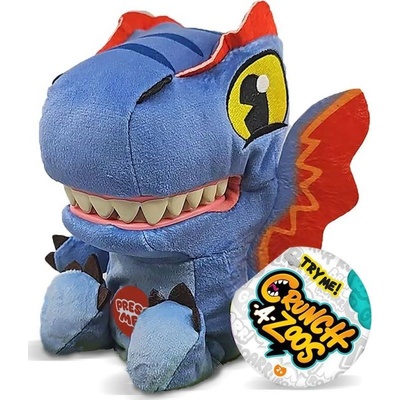Crunchazoos dinosaurus modrý