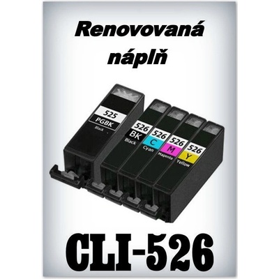 Canon PGI-525, CLI-526 - renovované – Zboží Živě