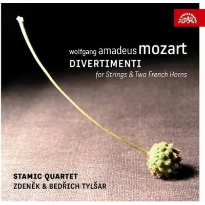 MOZART,W.A.: Divertimenta pro smyčcové kvarteto a dva lesní rohy CD