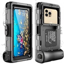 Púzdro TECH-PROTECT IPX8 UNIVERSAL DIVING WATERPROOF CASE čierne