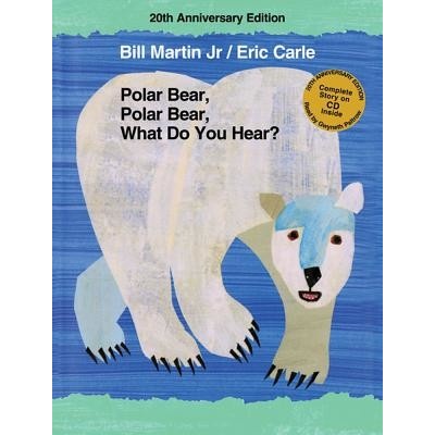 Polar Bear, Polar Bear, What Do You Hear? [With CD Audio] Martin BillPevná vazba