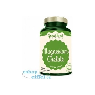 GreenFood Magnesium Chelát 60 kapslí