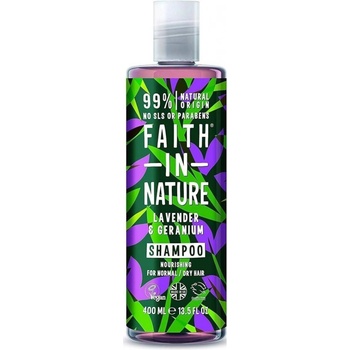 Faith in Nature pre mužov šampón Modrý céder 400 ml